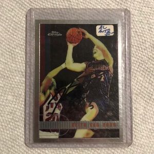 1997-98 Keith Van Horn Rookie Basketball Card Autographed